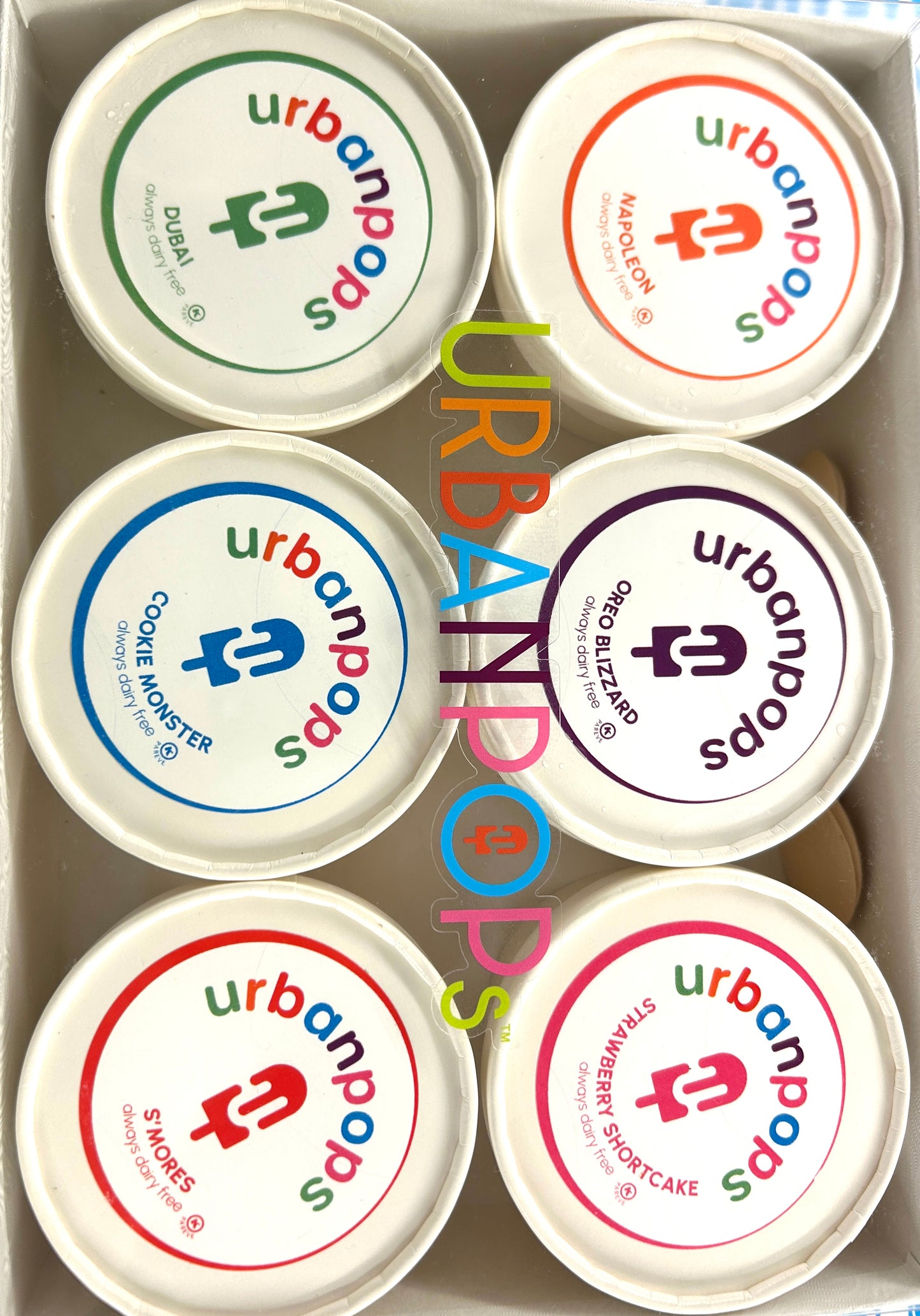 Mishloach Manot - 6 Pack Gelato Cup Samplers!!!